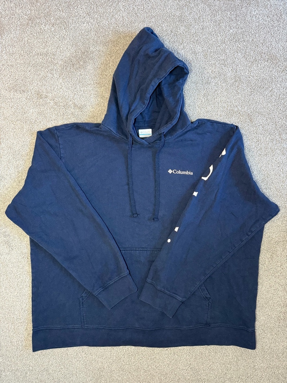 Columbia Men’s Navy Trek Hoodie